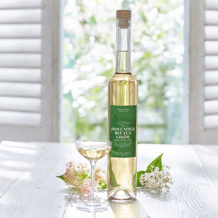 Holunderblüten-Likör, Eigenmarke, 0,5l 20% Vol.