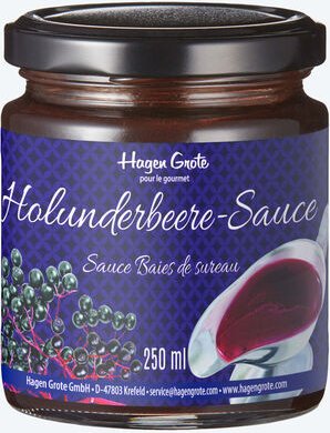 Gourmet-Sauce, Holunderbeere, 250 ml