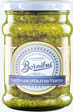 Thumbnail - Grüner Oliven Aufstrich 240 g - Aus ganzen Oliven, mit Knoblauch & Petersilie, cremig-würzig, handwerklich hergestellt i...