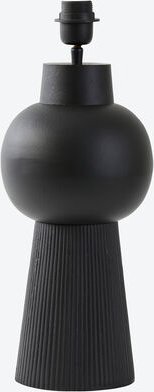 Lampenfuss, Kugel, Schwarz, ø 20 x 42 cm