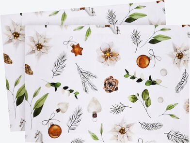 2er-Set Tischsets Schaukelpferd, 35 x 50 cm, Matalasse, 100 % Baumwolle