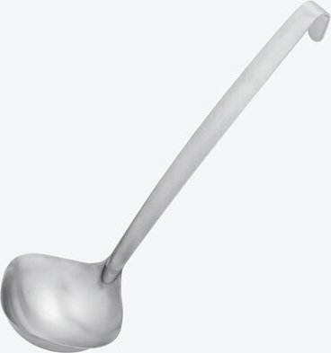 Thumbnail - Hagen Grote Suppenkelle Edelstahl, 32 x 10,5 cm - spülmaschinenfest, formstabil, lebensmittelecht, säurebeständig, zum s...