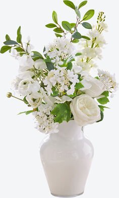 Hoher Premium-Strauß, Weiß