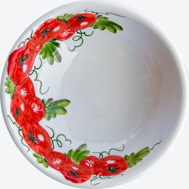 Salatschale Tomate, 31 x 31 x 11 cm