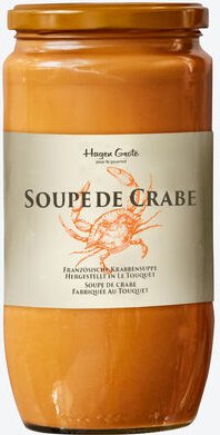 Thumbnail - Hagen Grote Krabbensuppe 780 g - mit fangfrischen Atlantik-Krabben, Rezept nach Serge Perard, cremig, servierfertig, aut...