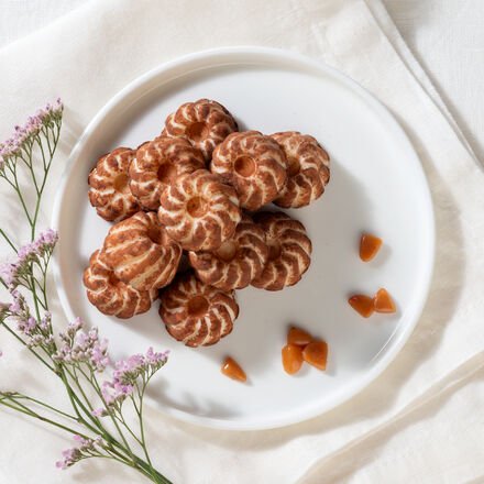 Crème Brûlée Gugelhupf Pralinen, 16 Stück, 144 g