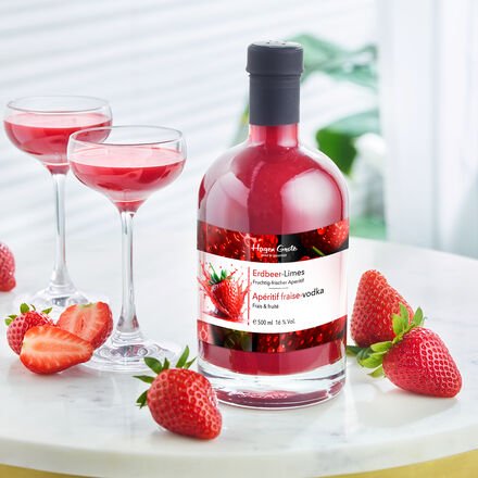 Hagen Grote Exklusiv Erdbeer-Limes, 0,5 l, 16 % Vol.