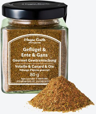 Gourmet Gewürzzubereitung Geflügel, Ente & Gans 80 g