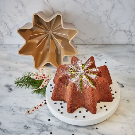 Backform Stern, Ø 24 cm, 10 cm hoch, ofenfest bis 200 °C, PFOA-frei