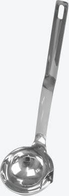 Fettabschöpfer Edelstahl - 30,5 cm, Spezial-Ausgießer für fettfreie Saucen & Suppen, Trennsteg, hochglanzpolierte Kelle,...
