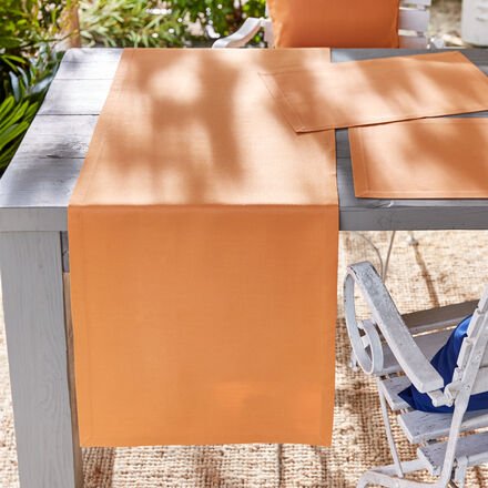 Uni Outdoor-Tischläufer, 50 x 140 cm, orange