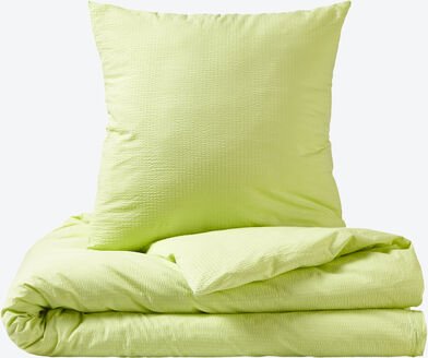 Thumbnail - Bettwäsche, 155 x 220 + 80 x 80 cm, Apfelgrün