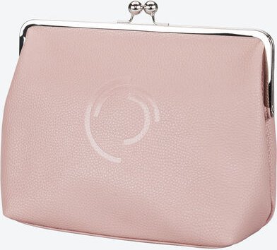 Kulturbeutel, Klippverschluss, Puder