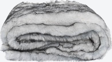 Webpelz-Decke, Silber, 150 x 200 cm, wiegt ca. 3 kg