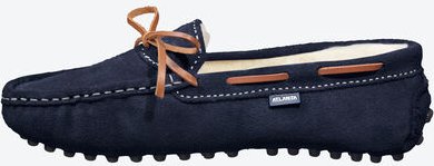 Damen Mokassins Gr. 41 blau