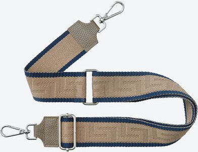 Web-Taschenband Uni, schlamm/Blau