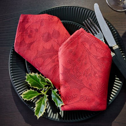 Servietten Jacquard 4 Stück, 50 x 50 cm, Eigenmarke