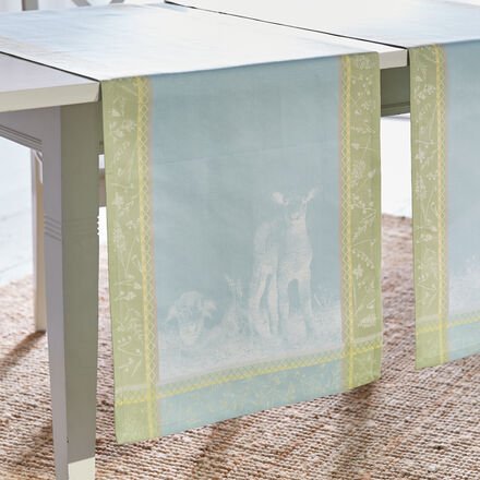 Jacquard Tischläufer Ostern, 47 x 150 cm
