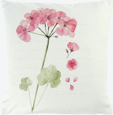 Wende-Kissenhülle Weidenblumen, 45 x 45 cm