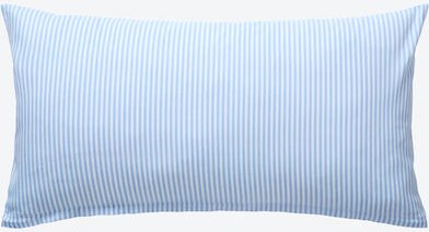 Kissenbezug , 40 x 80 cm, Muster: Streifen, Farbe: Blau