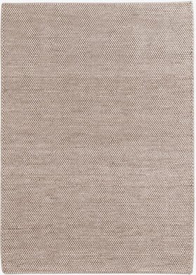 Wollteppich, Braun, 140 x 200 cm, 100 % Neuseelandwolle
