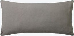 Uni-Leinen-Kissenhülle, 80 x 80 cm, Dunkelgrau