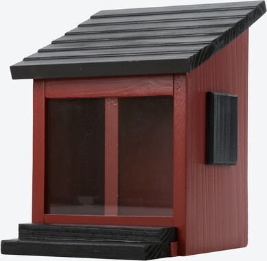 Eichhörnchen Futterbox, Rot