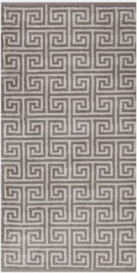 Thumbnail - Badetuch, Mäander-Design, 100 % Baumwolle, Frottier-Velours-Qualität, flauschig und weich, sehr saugfähig, 70/140 cm