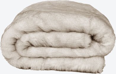 Thumbnail - Webpelz-Decke, Weiss meliert, 150 x 200 cm, wiegt ca. 3 kg