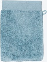 Thumbnail - Waschhandschuh, Hellblau, 15 x 22 cm, 100 % Baumwolle