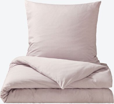 Mako-Interlock-Jersey, Bettwäsche, 135 x 200 + 80 x 80 cm, Rosenholz