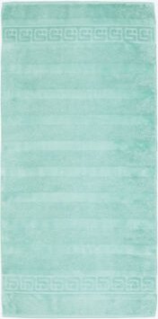 Frottee Handtuch 50 x 100 cm Mäander Hellgrün, 100 % Baumwolle, 554 g/m², OEKO-TEX® STANDARD 100, Maschinenwäsche 60 °C,...