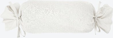 Bezug Nackenrolle, 15 x 40 cm, Weiß