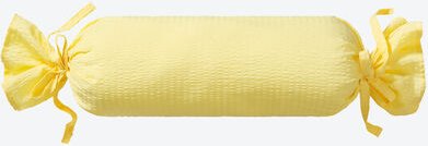 Bezug Nackenrolle, 15 x 40 cm, Gelb