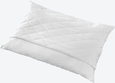 Hydrophiles Kissen, gesteppter Baumwollbezug mit Reißverschluss, 80 x 80 cm