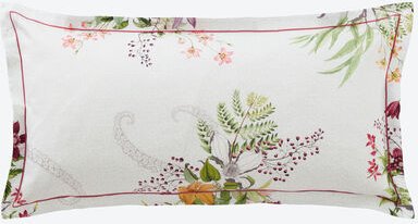 Satin-Kissenbezug Tropic Garden, 80 x 80 cm