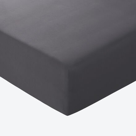 Thumbnail - Spannbetttuch Zwirn-Jersey, 100 x 200 cm, Anthrazit
