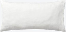 Uni-Leinen-Kissenhülle, 80 x 80 cm, Creme