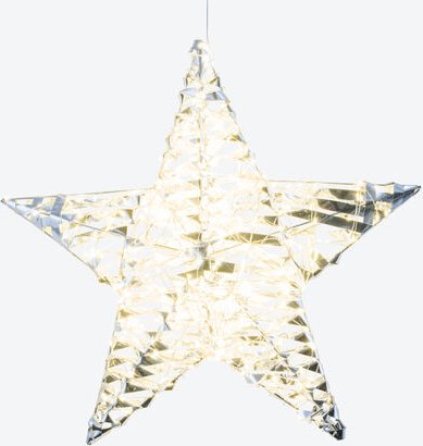 LED-Leuchtstern, 40 x 9 x 40 cm (B/T/H)