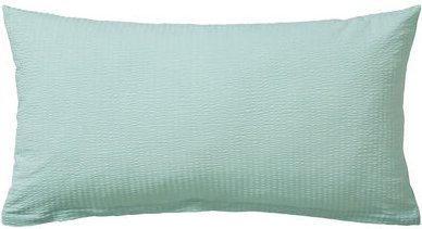 Thumbnail - Seersucker Kissenbezug, 40 x 80 cm, Salbeigrün