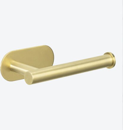Turbo-Loc®Toiletten-Papierhalter, Edelstahl Mattgold