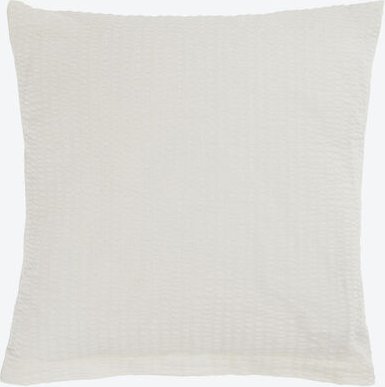 Thumbnail - Seersucker Kissenhülle, 40 x 40 cm, Weiß