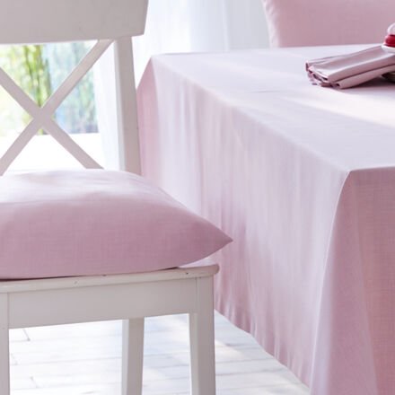 Kissenhülle Uni-Fleckgeschützt, 50 x 50 cm, Farbe: rosa