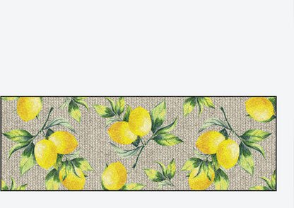 Sauberlaufmatte Zitronen, 60 x 180 cm