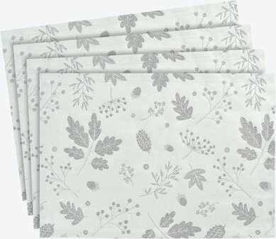 Servietten "Blätter", 2 Stück, 45 x 45 cm