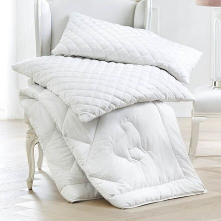 Thumbnail - Baby-Alpaka-Steppbett, 135 x 200 cm, 1.000 g