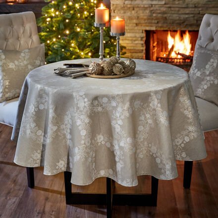 Tischdecke Kranz, Ø 170 cm