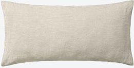 Uni-Leinen-Kissenhülle, 40 x 80 cm, Natur