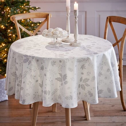 Tischdecke "Blätter", ø 170 cm