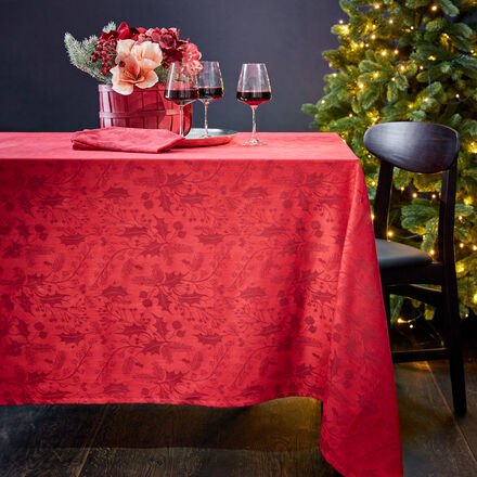 Jacquard Tischdecke, 135 x 135 cm, Eigenmarke